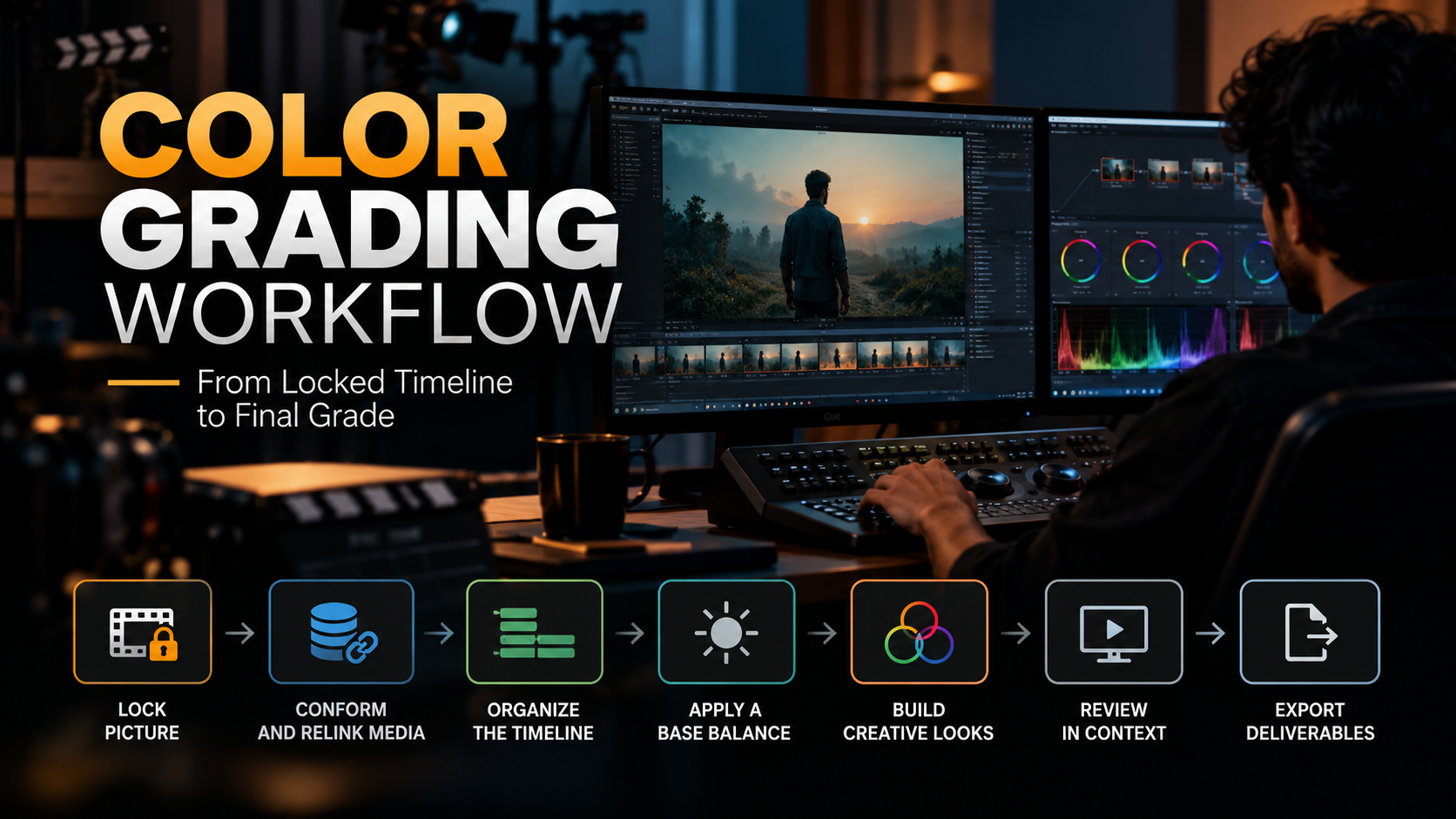 The Timeline-to-Grade Workflow: A Color Grading Roadmap for Short Film Post-Production